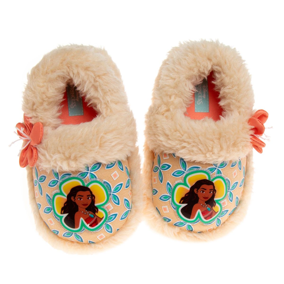 Disney Moana Dual Sizes Toddler Girls Slippers