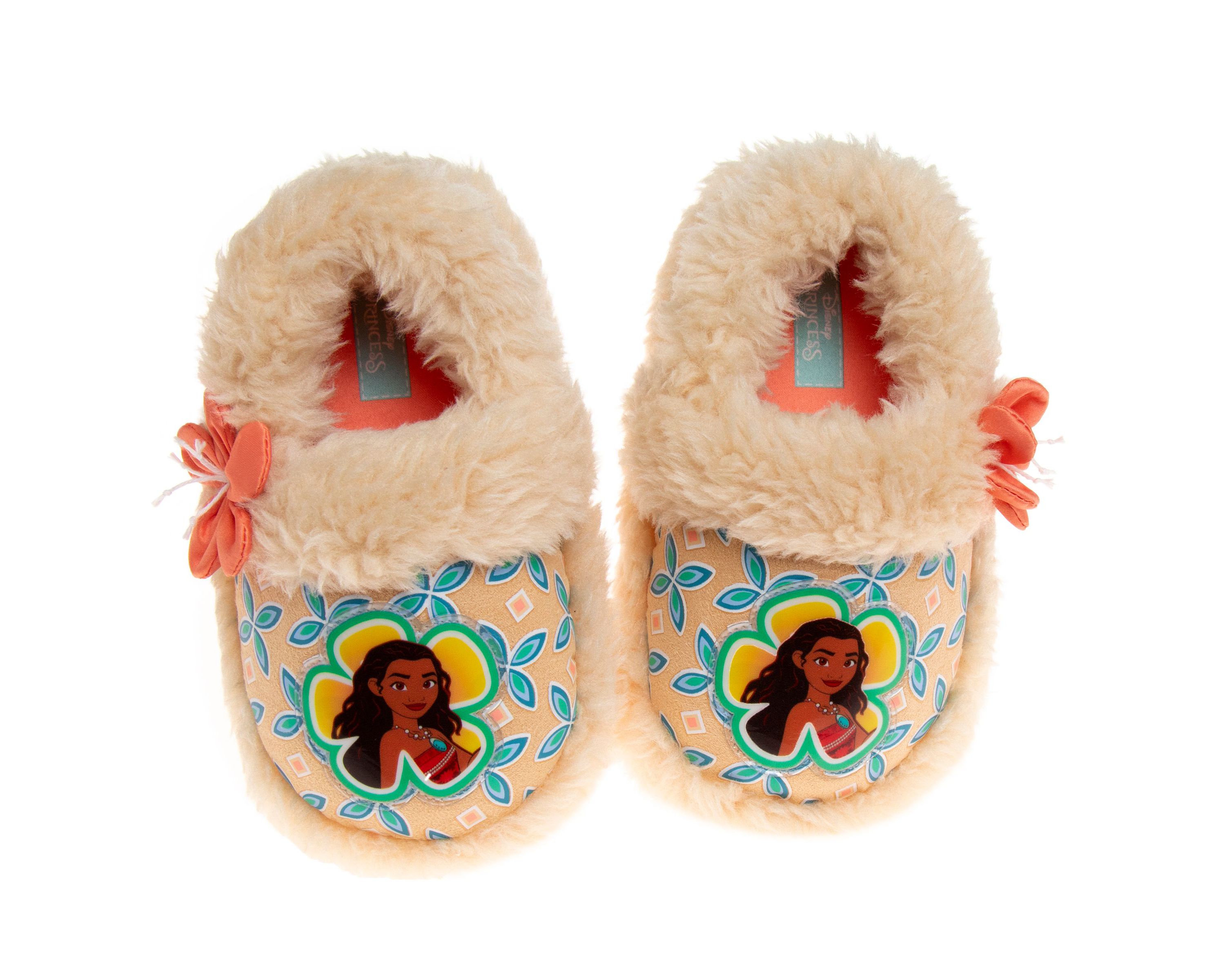 Disney Moana Dual Sizes Toddler Girls Slippers