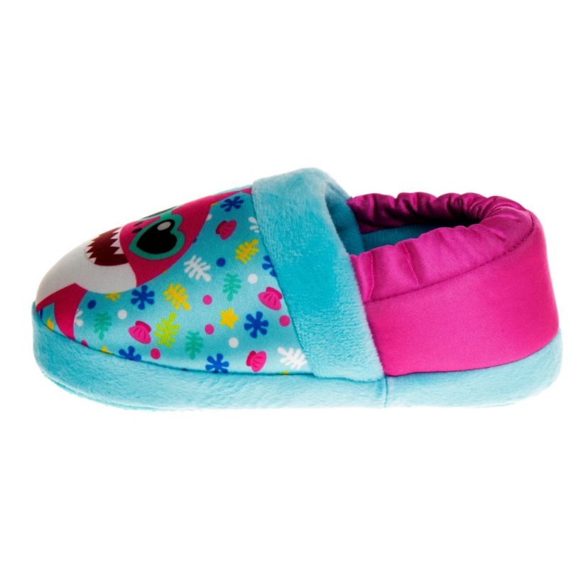 Baby Shark "Cool and Friendly" Toddler Girls Slippers