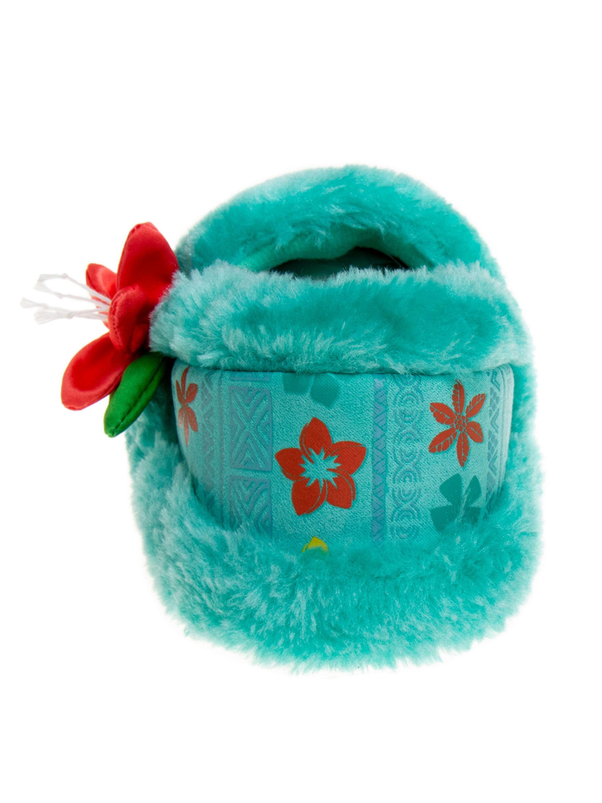 Disney Moana Sea Flower Toddler Girls Dual Sizes Slippers