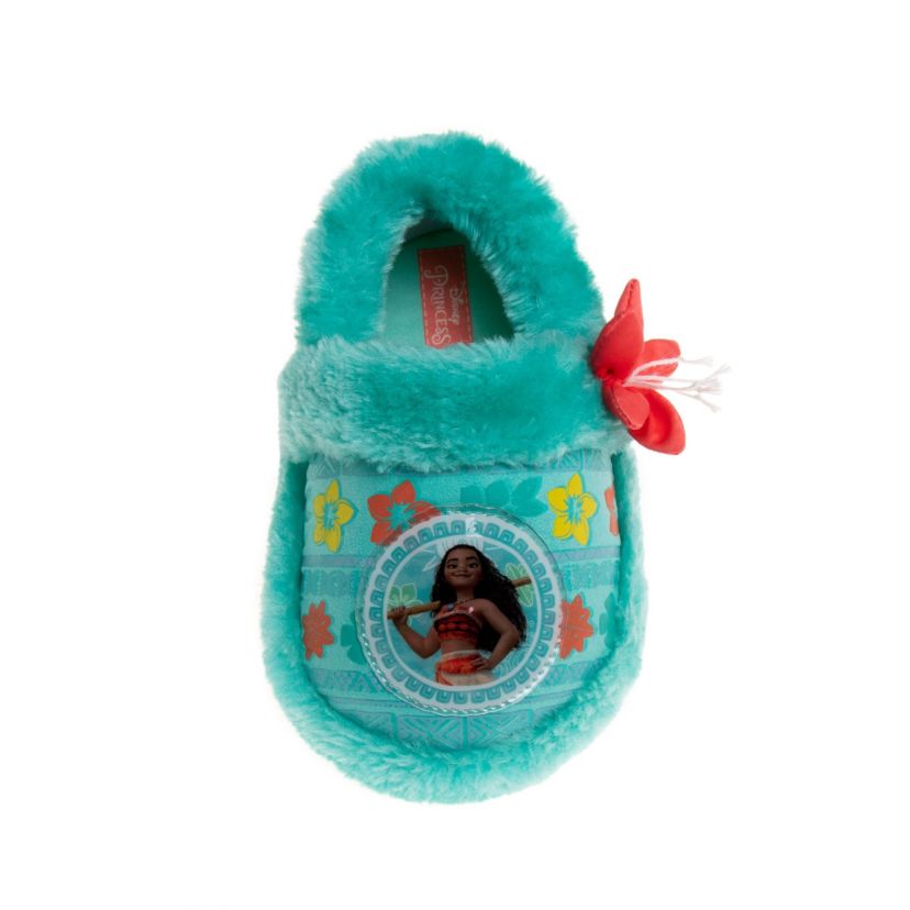 Disney Moana Sea Flower Toddler Girls Dual Sizes Slippers