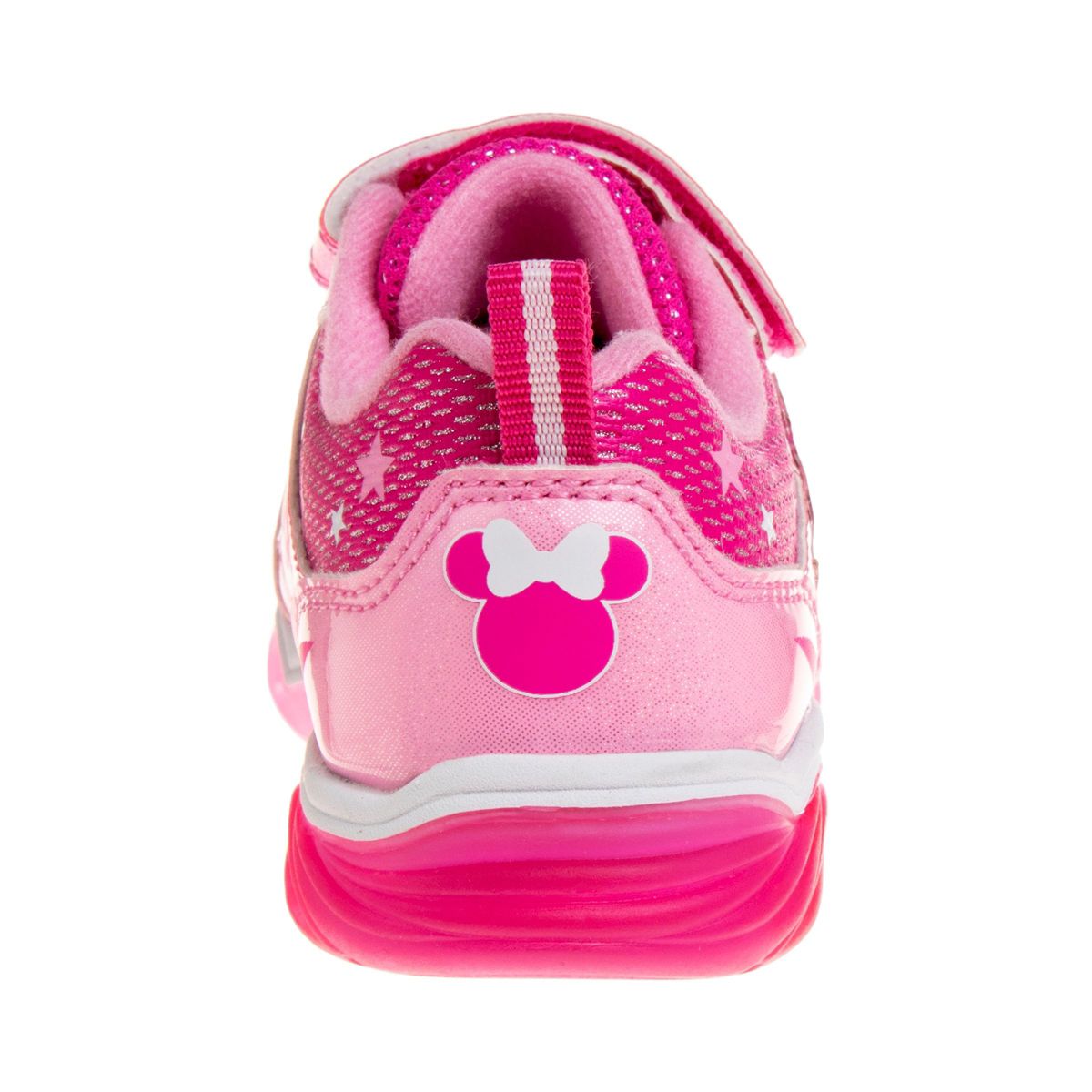 Disney Minnie Mouse Toddler Girls Sneakers w/ 4 White Lights