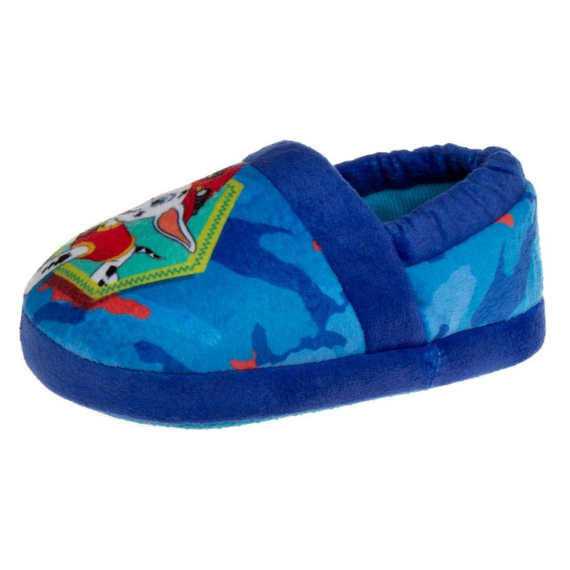 Nickelodeon Paw Patrol Marshall and Chase Toddler Boys Dual Sizes Slippers
