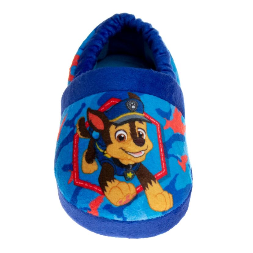 Nickelodeon Paw Patrol Marshall and Chase Toddler Boys Dual Sizes Slippers