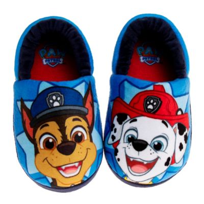 Nickelodeon Paw Patrol Marshall and Chase Toddler Boys' Dual Sizes Slippers -  480026311746361