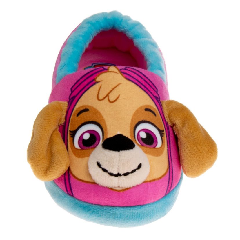 Nickelodeon Paw Patrol Toddler Girls Dual Sizes Slippers