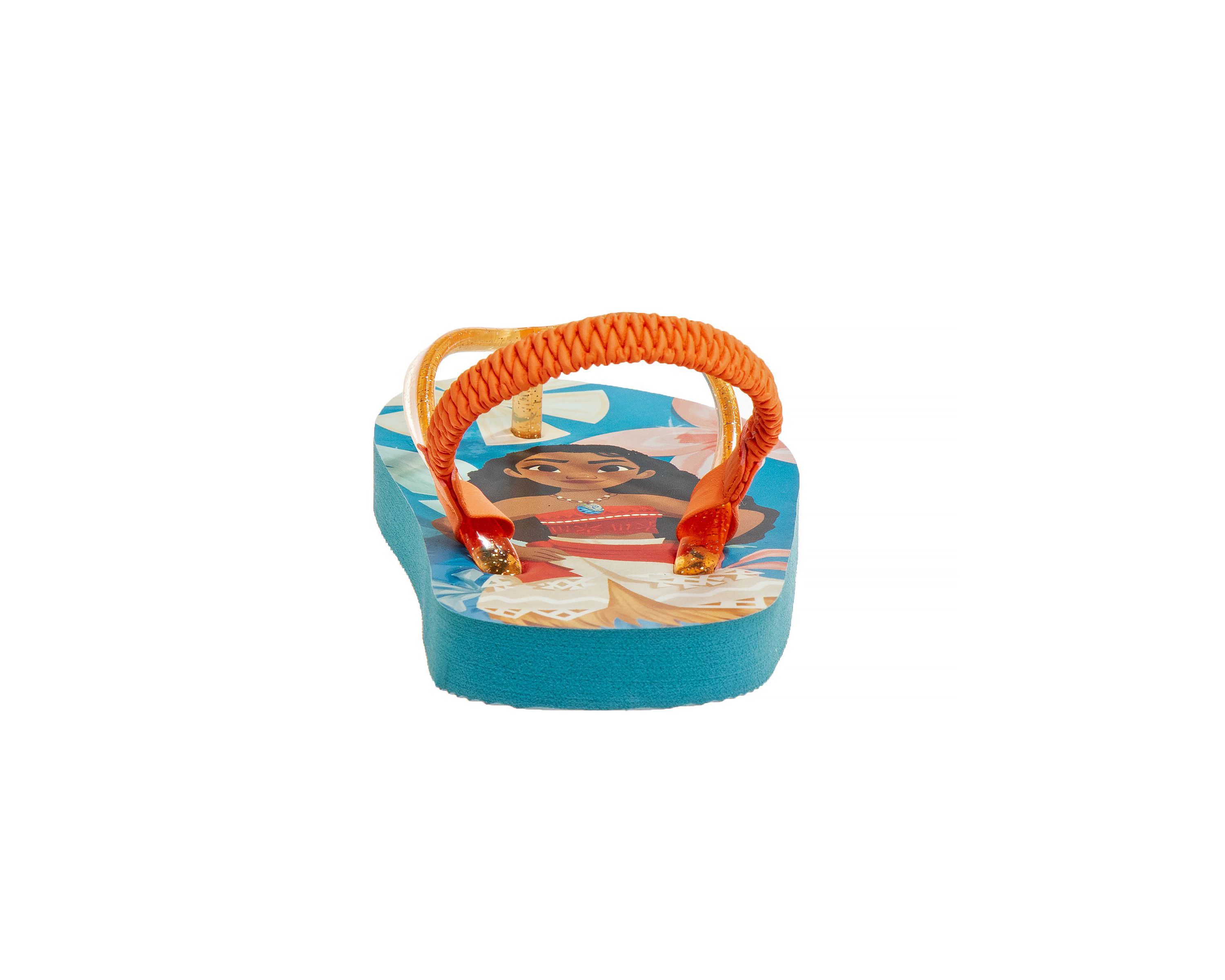 Disney Moana Girls Flip Flops with back strap