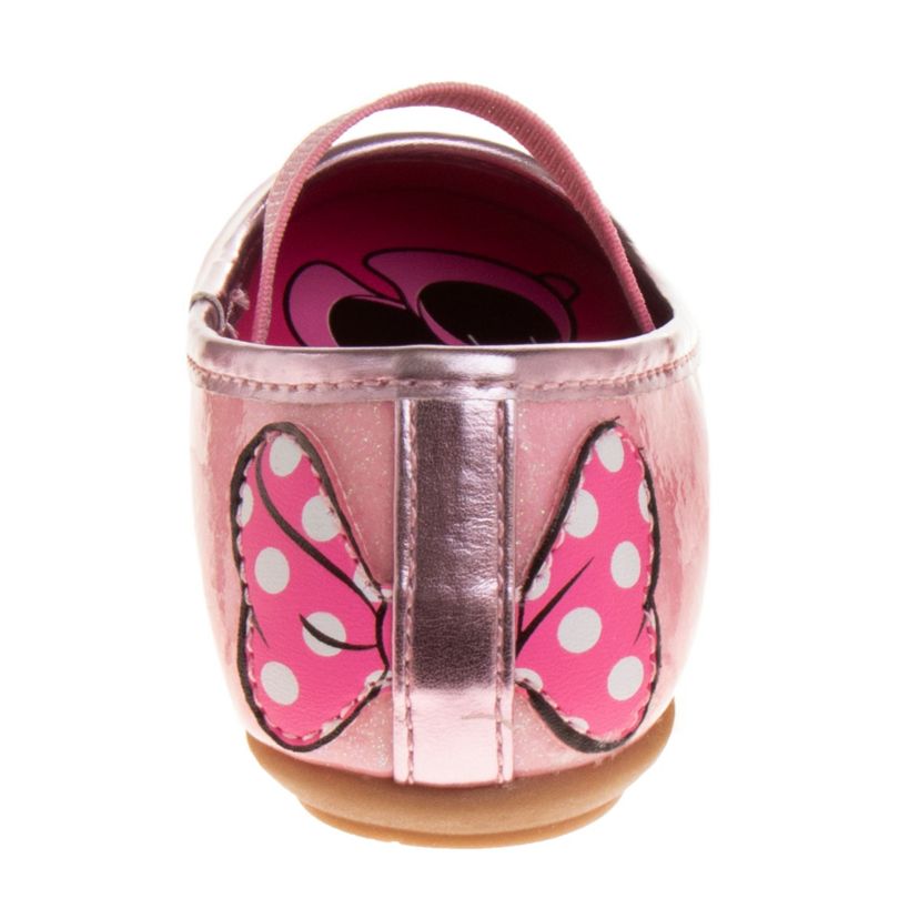 Minnie Mouse Toddler Girls Flat Shoes