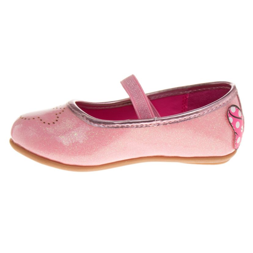 Minnie Mouse Toddler Girls Flat Shoes