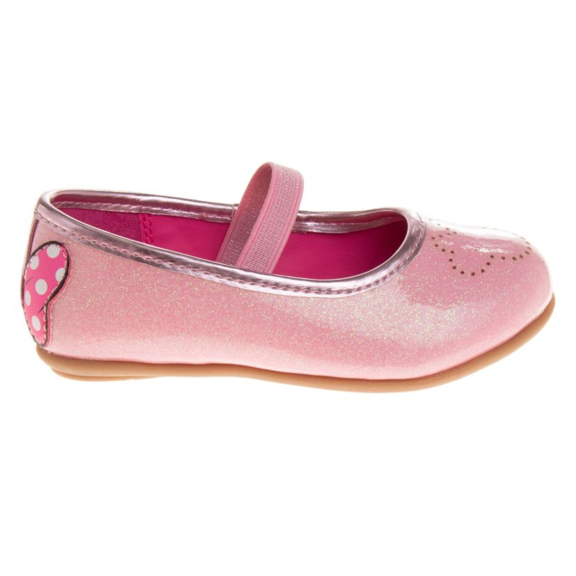 Minnie Mouse Toddler Girls Flat Shoes