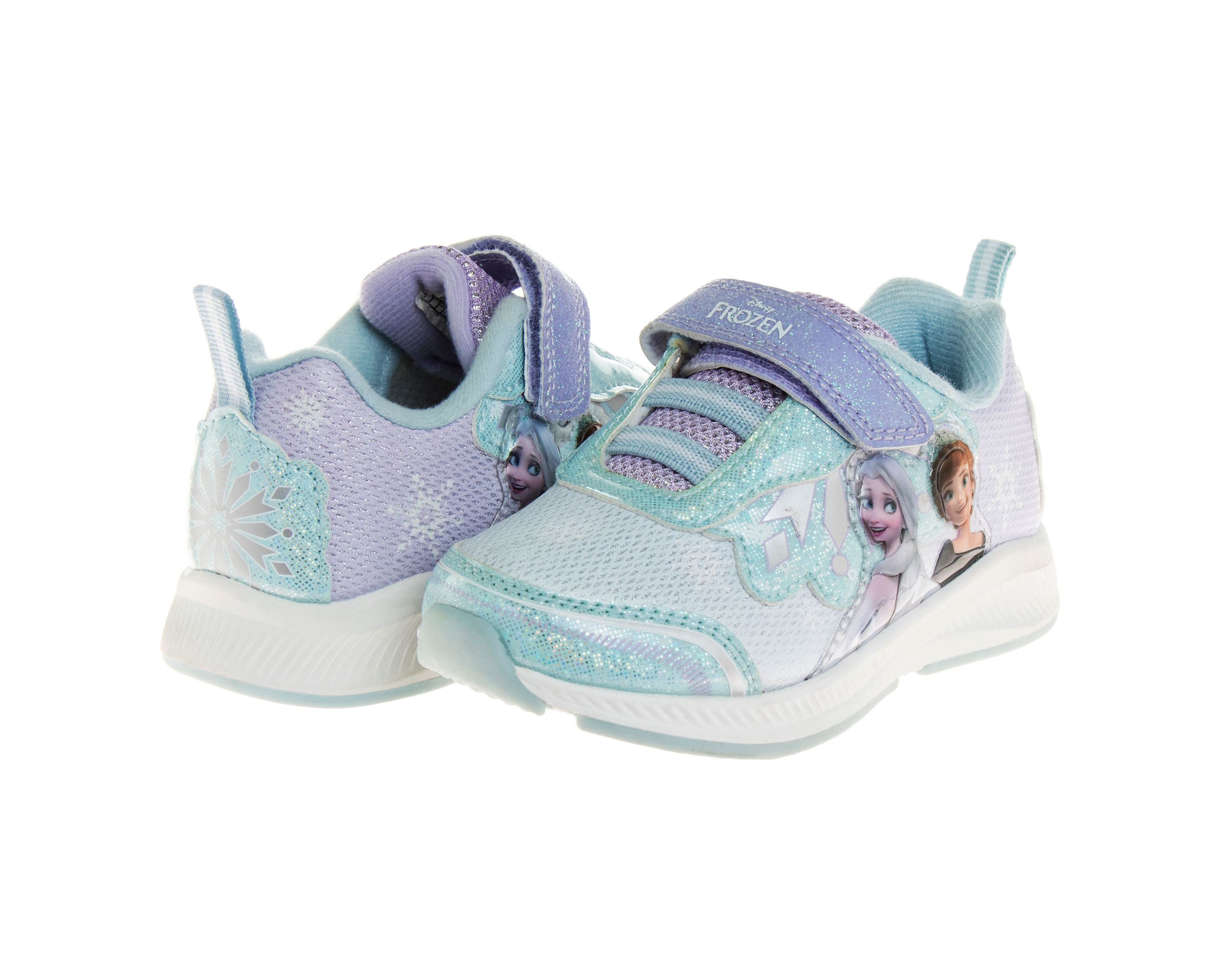 Frozen Toddler Girls Light Up Sneakers