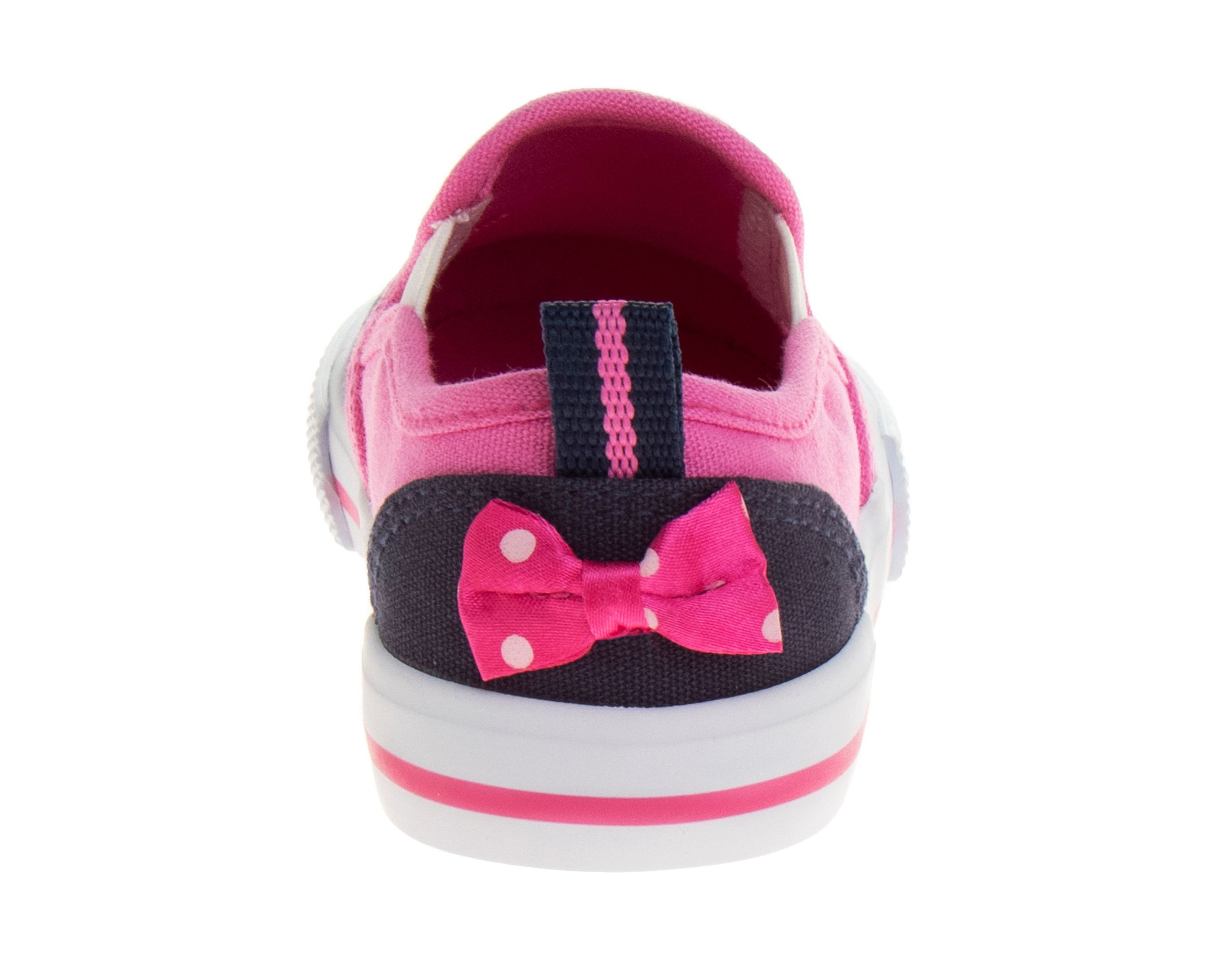 Minnie Mouse Toddler Girls Slip On Canvas Sneakers