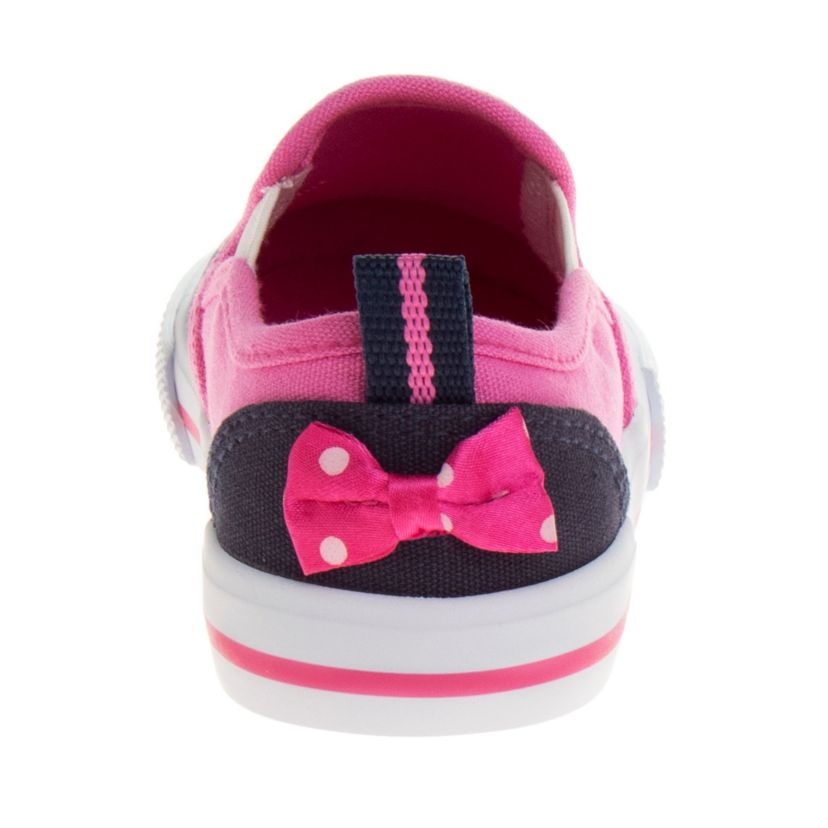 Minnie Mouse Toddler Girls Slip On Canvas Sneakers