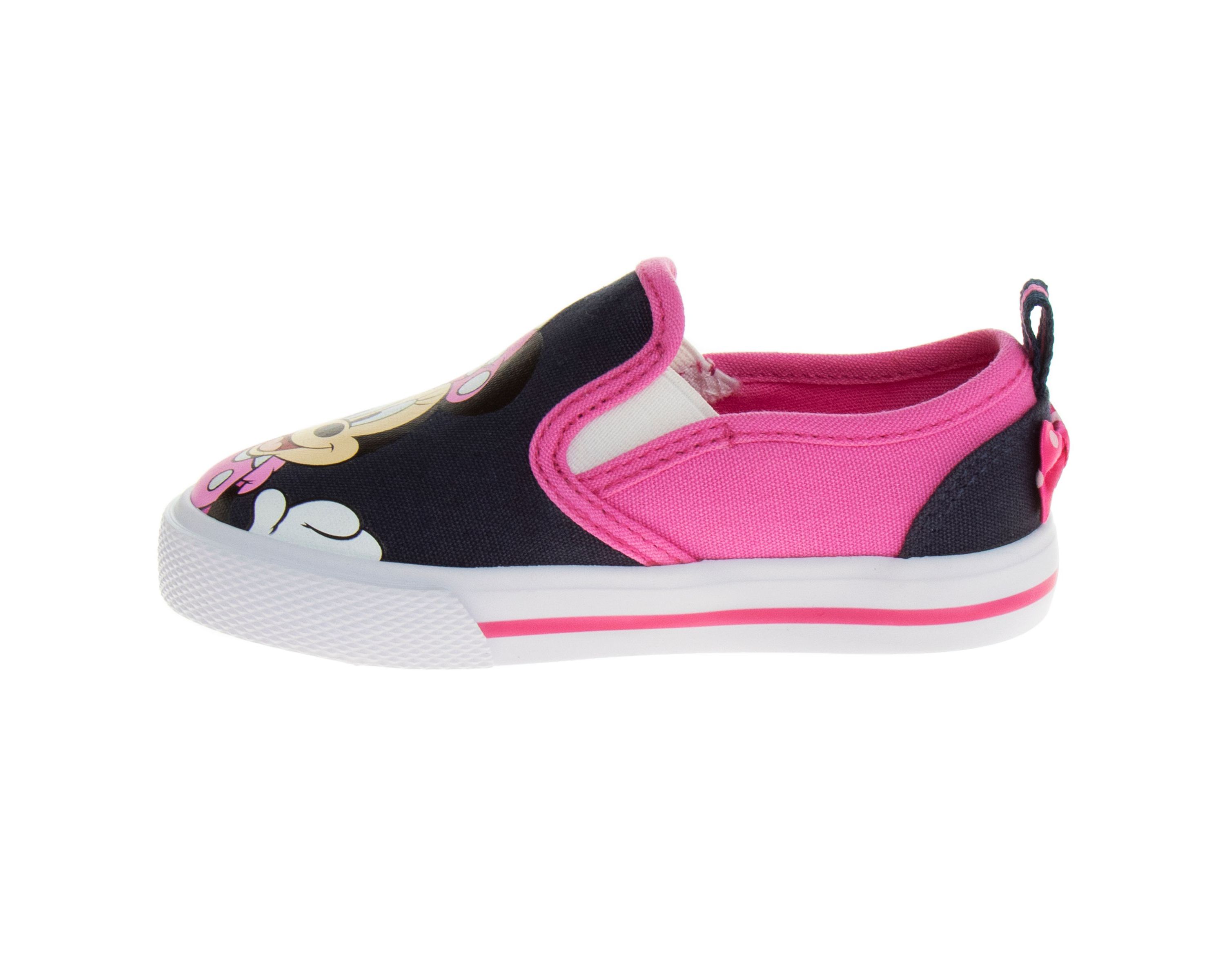 Minnie Mouse Toddler Girls Slip On Canvas Sneakers