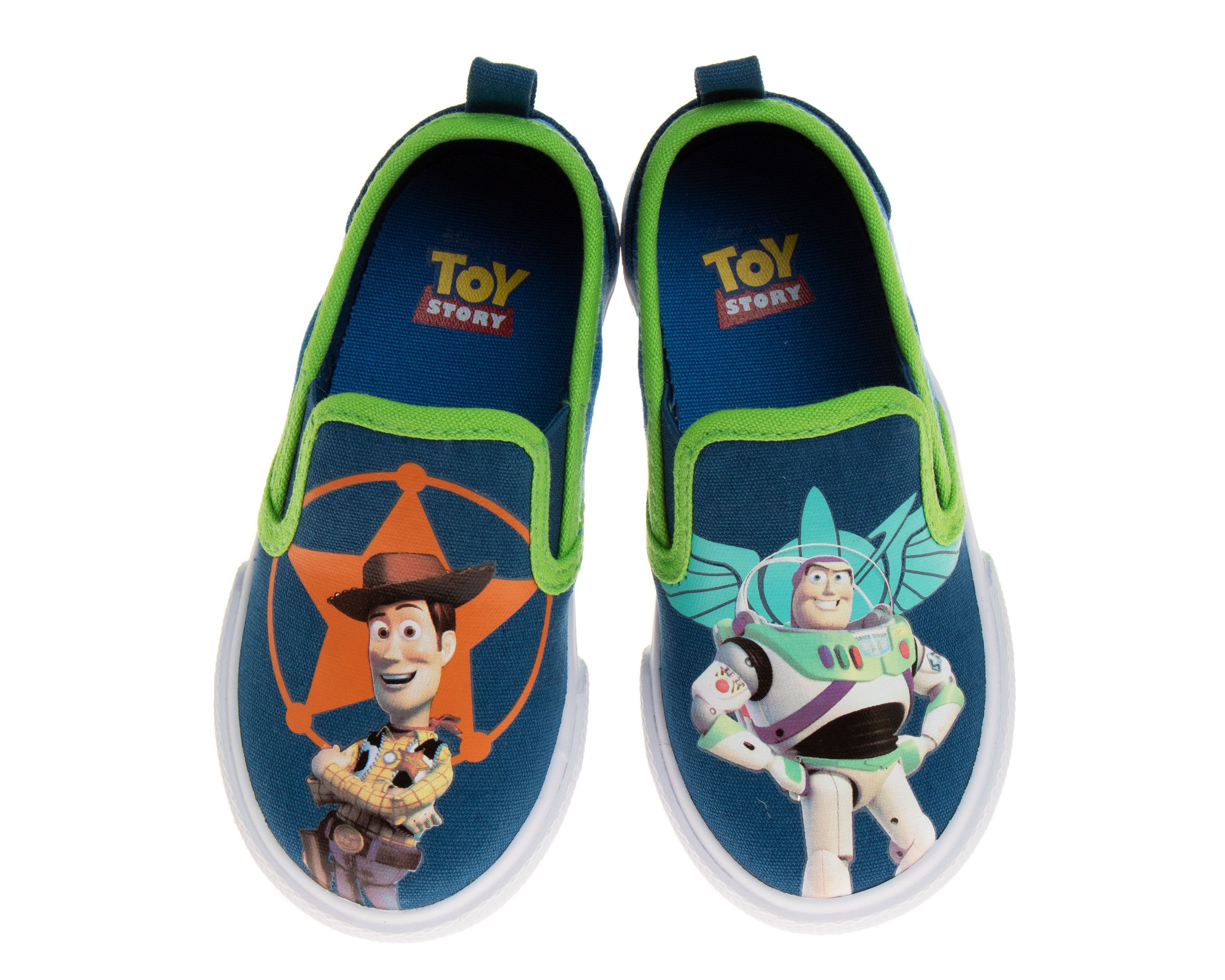 Toy Story Toddler Boys Slip On Canvas Sneakers