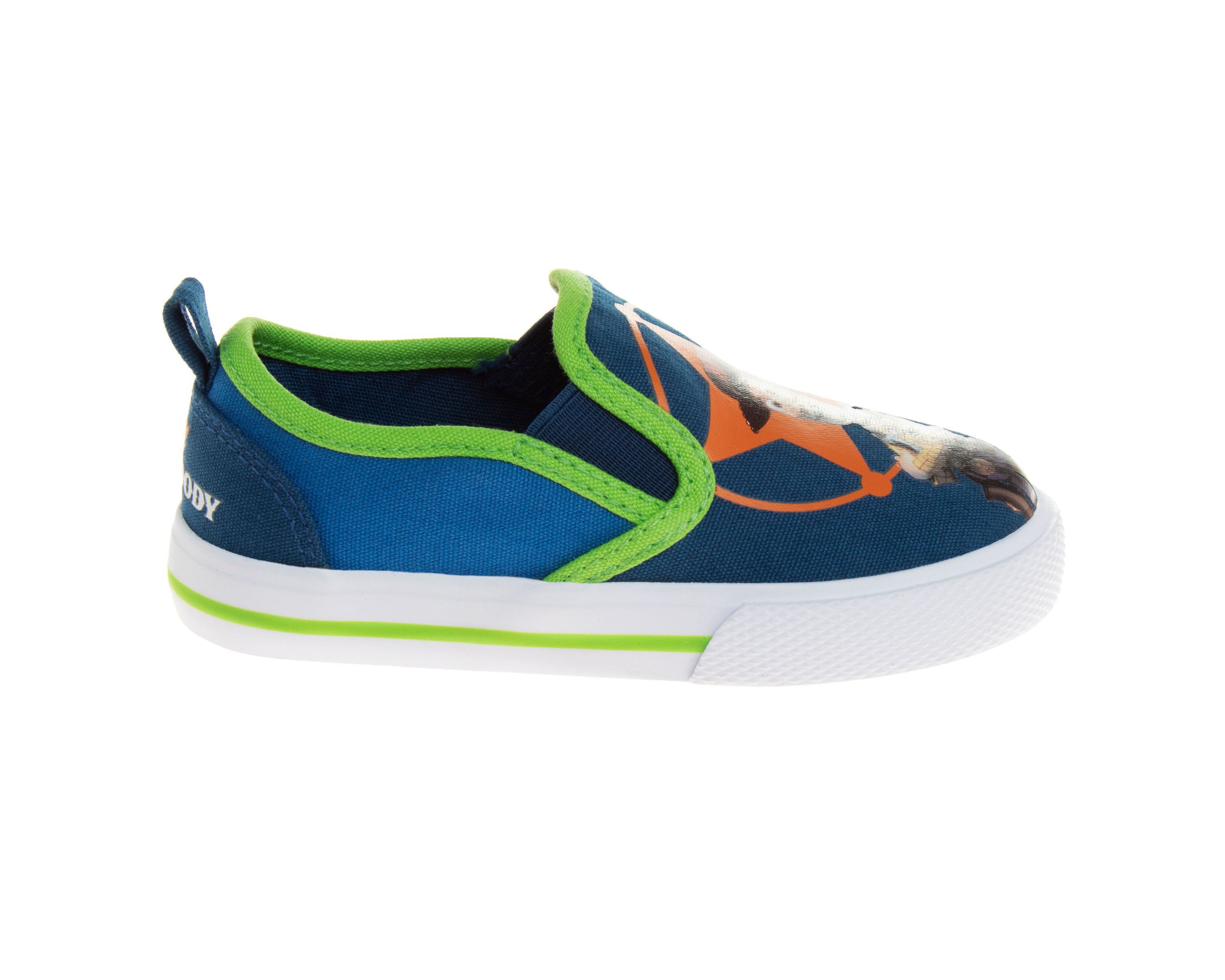 Toy Story Toddler Boys Slip On Canvas Sneakers