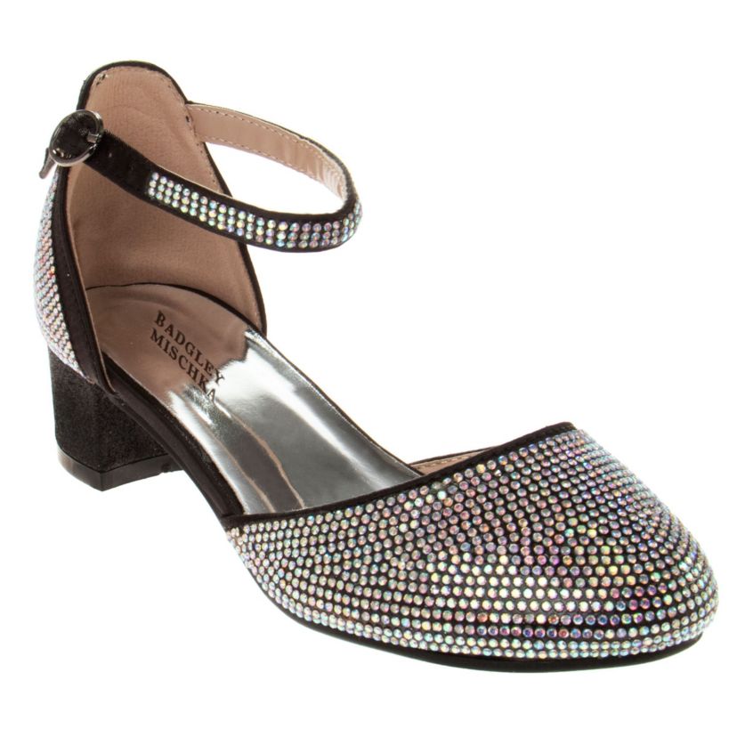 Big Kids Block Heeled Dress Shoes