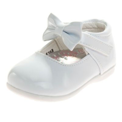 Josmo Toddler Girls Dress Shoes, White, 3M