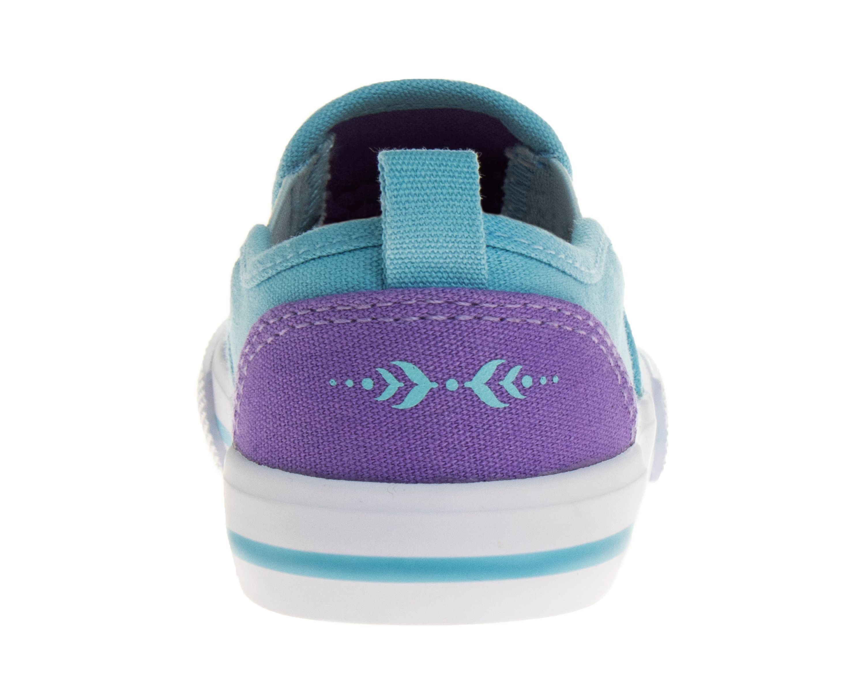 Frozen Toddler Girls Slip On Canvas Sneakers