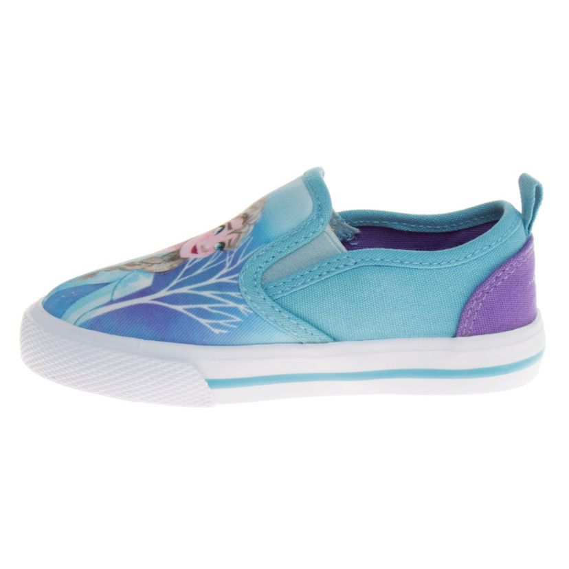Frozen Toddler Girls Slip On Canvas Sneakers