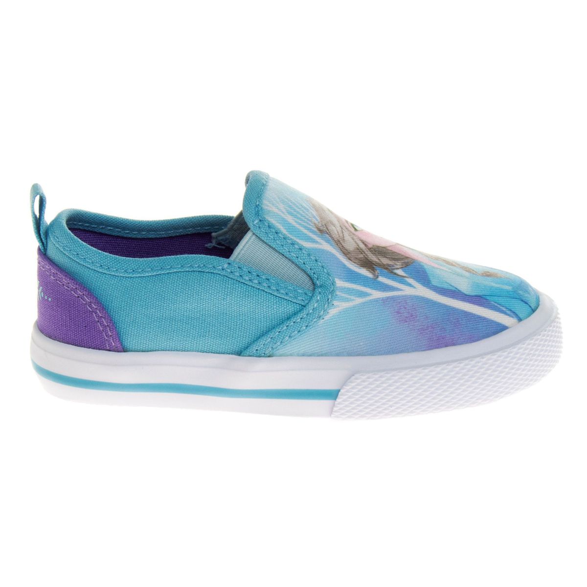Frozen Toddler Girls Slip On Canvas Sneakers
