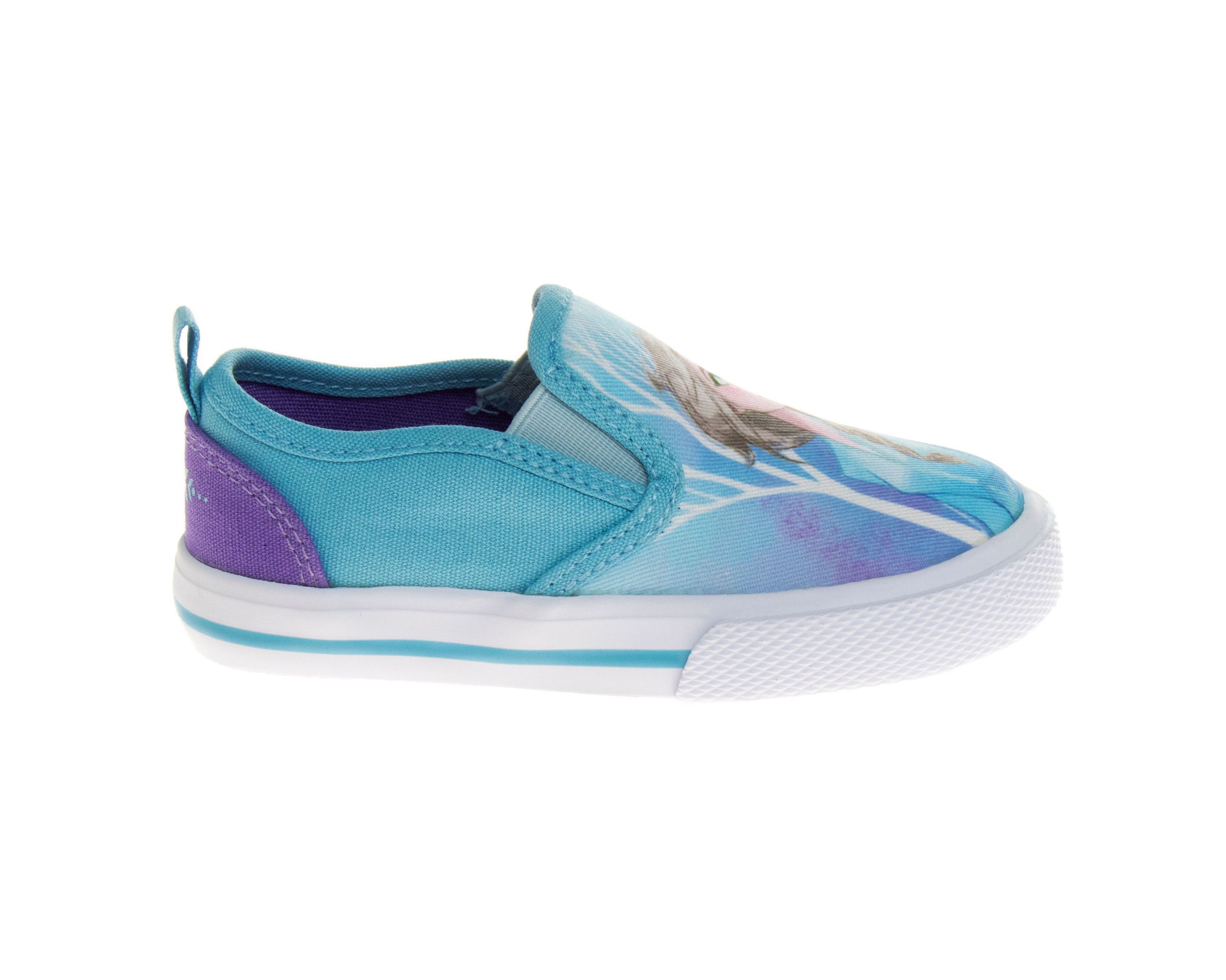 Frozen Toddler Girls Slip On Canvas Sneakers