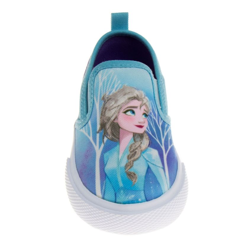 Frozen Toddler Girls Slip On Canvas Sneakers