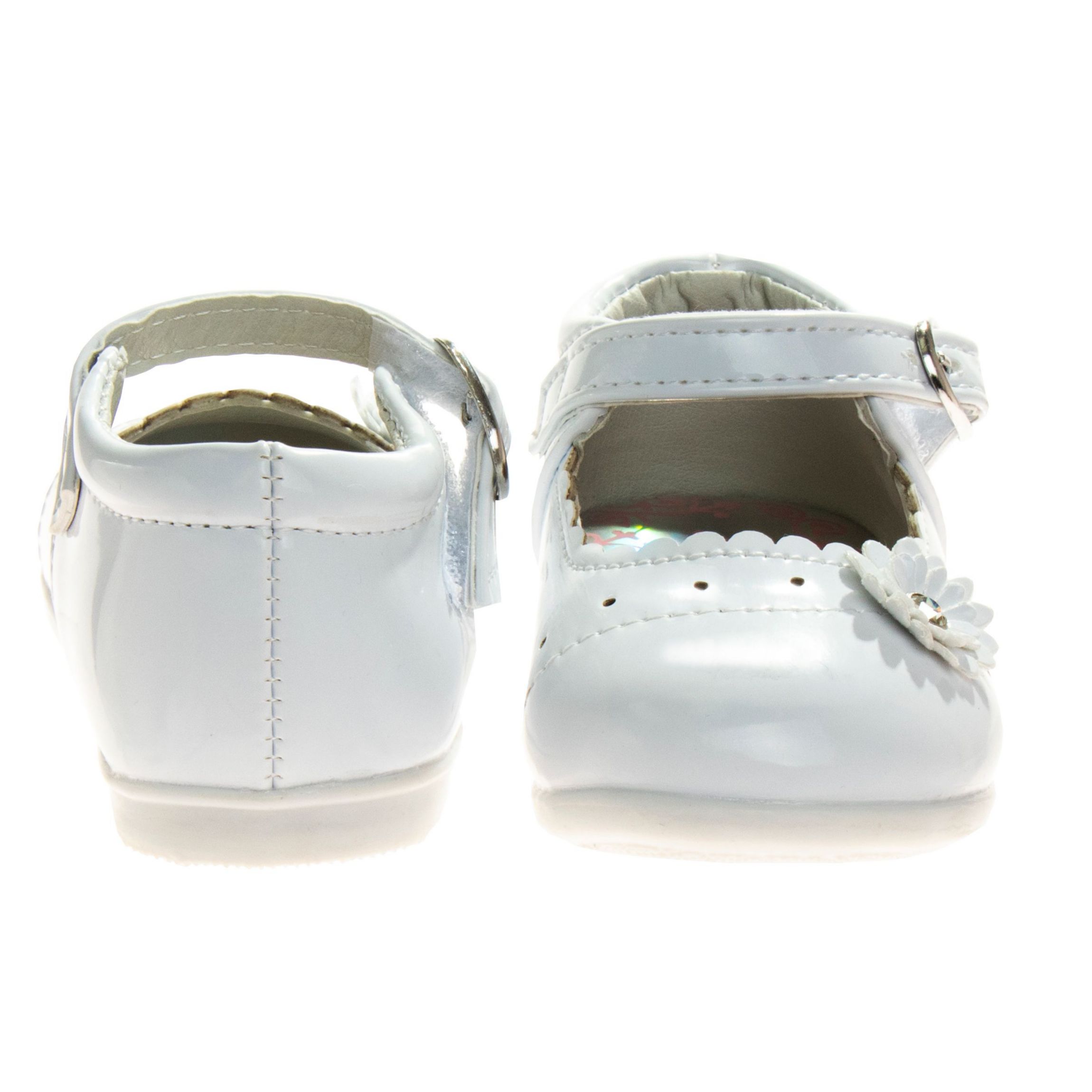 Toddler Girls Dress Shoes with flower detail