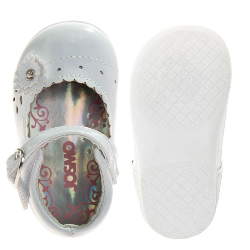 Toddler Girls Dress Shoes with flower detail