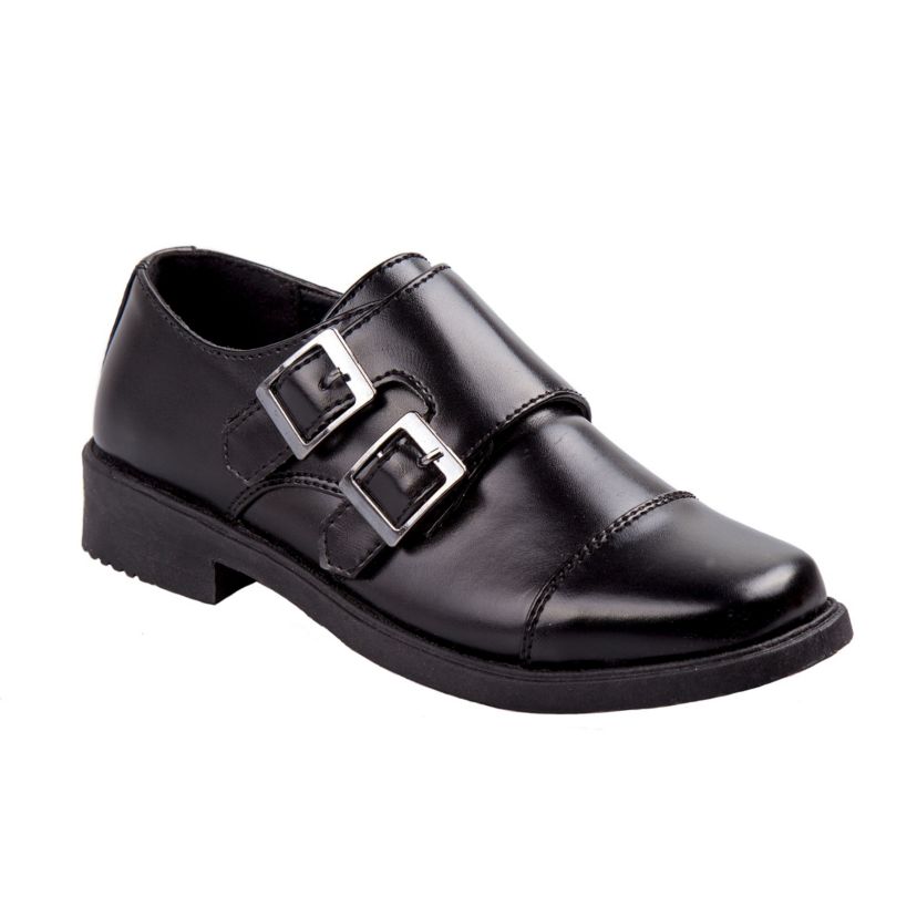 Toddler Kids Boys Monk Dress Shoes