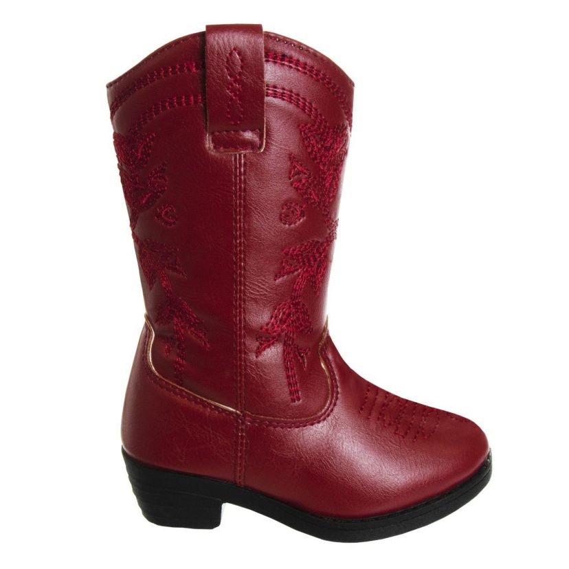 Girls zip up boot with heel