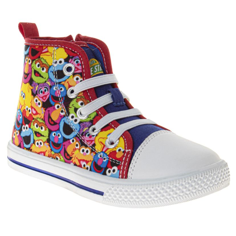 Sesame Street Kids All Your Friends Hi-Top Sneakers