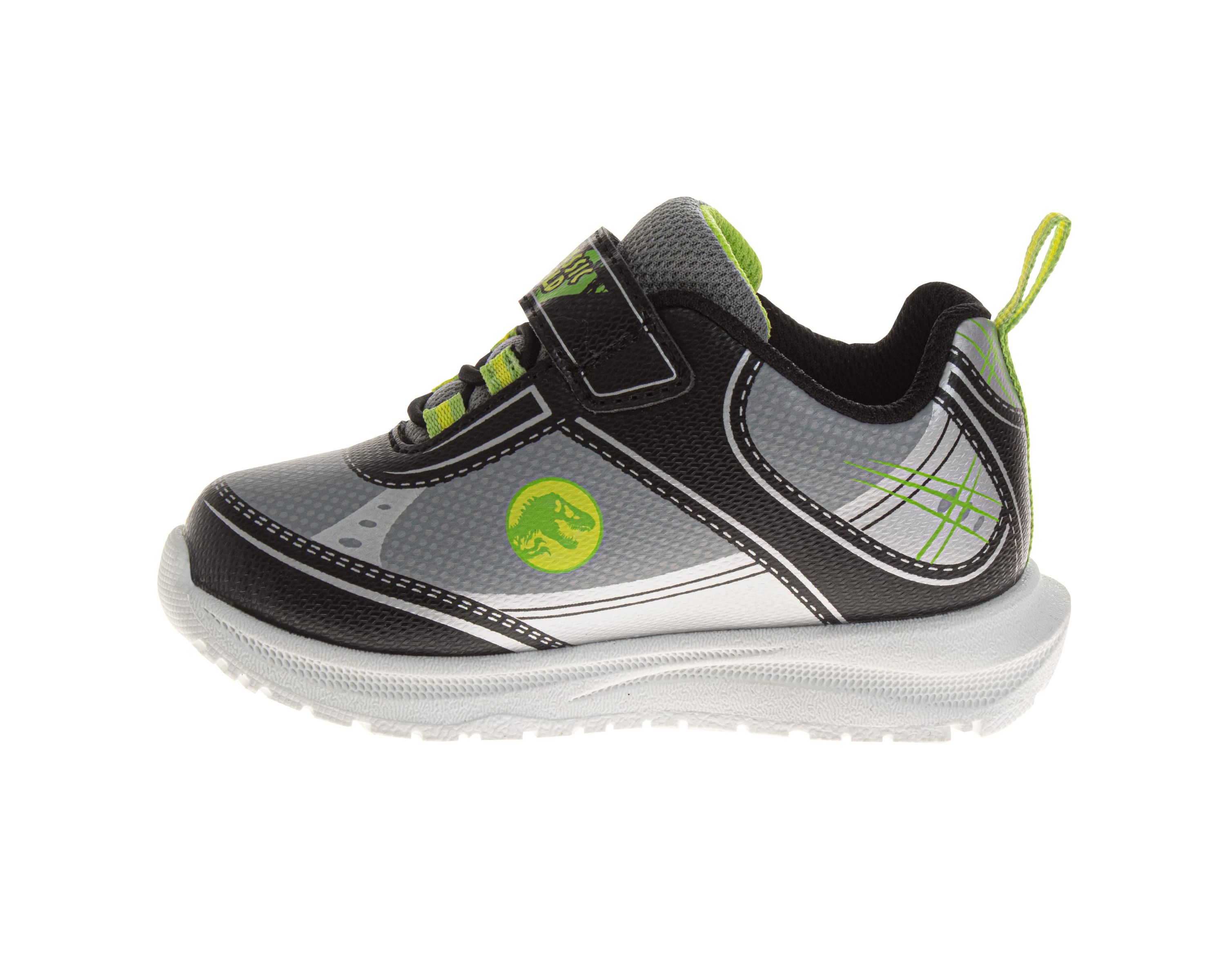 Jurassic World Boys Light Up Fashion Sneakers. (Toddler/Little Kids)