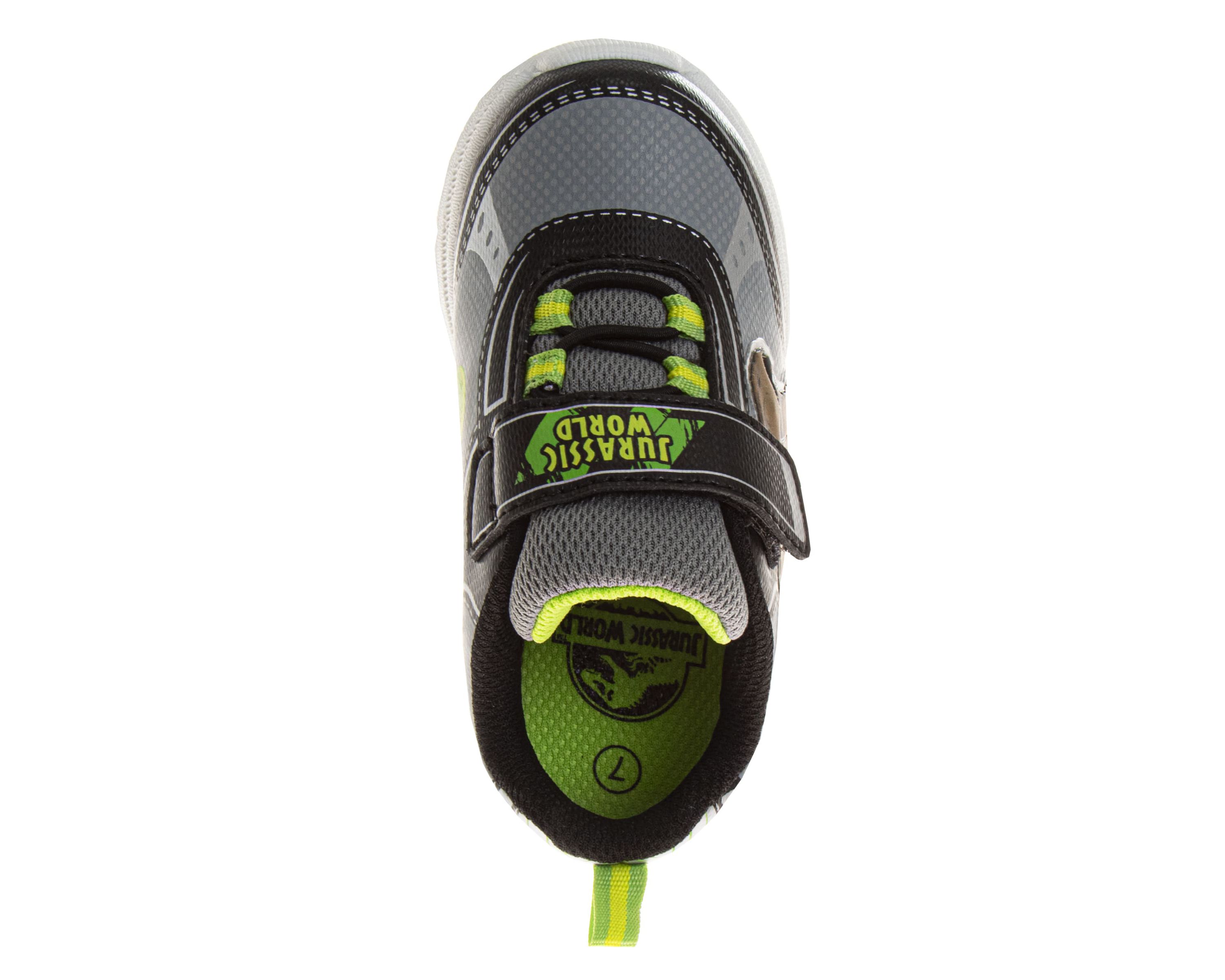 Jurassic World Boys Light Up Fashion Sneakers. (Toddler/Little Kids)