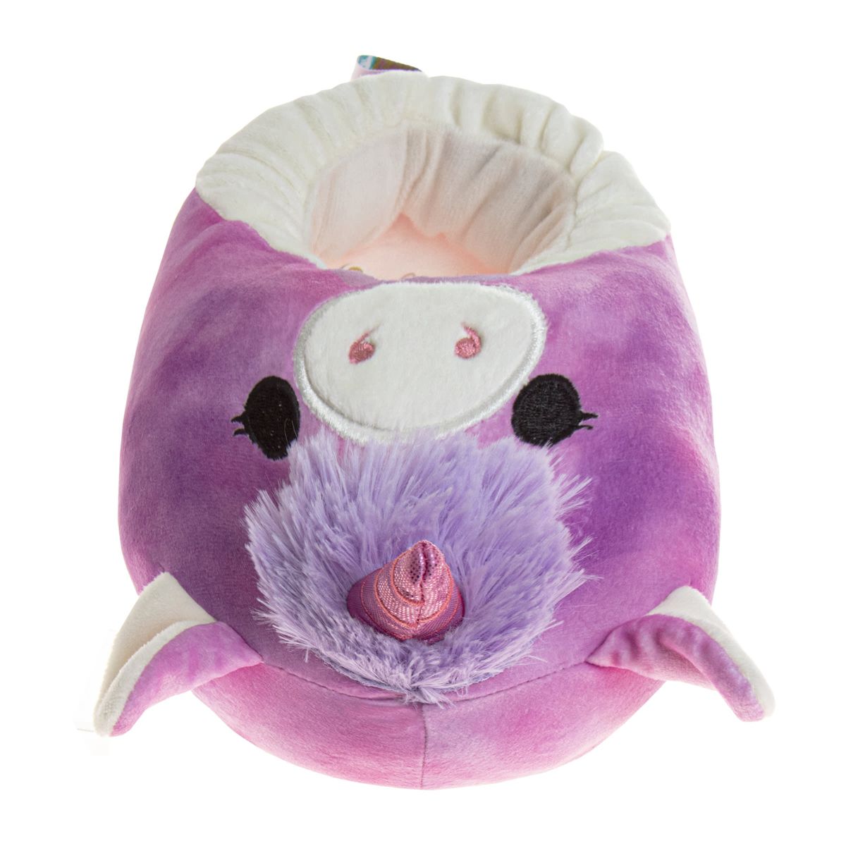 Squishmallow Lola the Unicorn Dual Sizes Womens Slippers.
