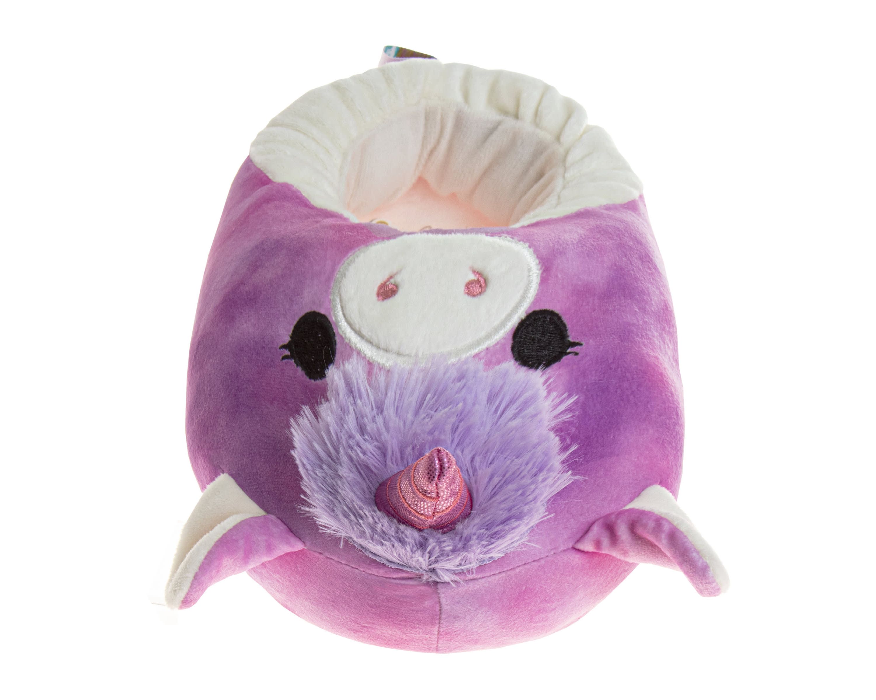 Squishmallow Lola the Unicorn Dual Sizes Womens Slippers.