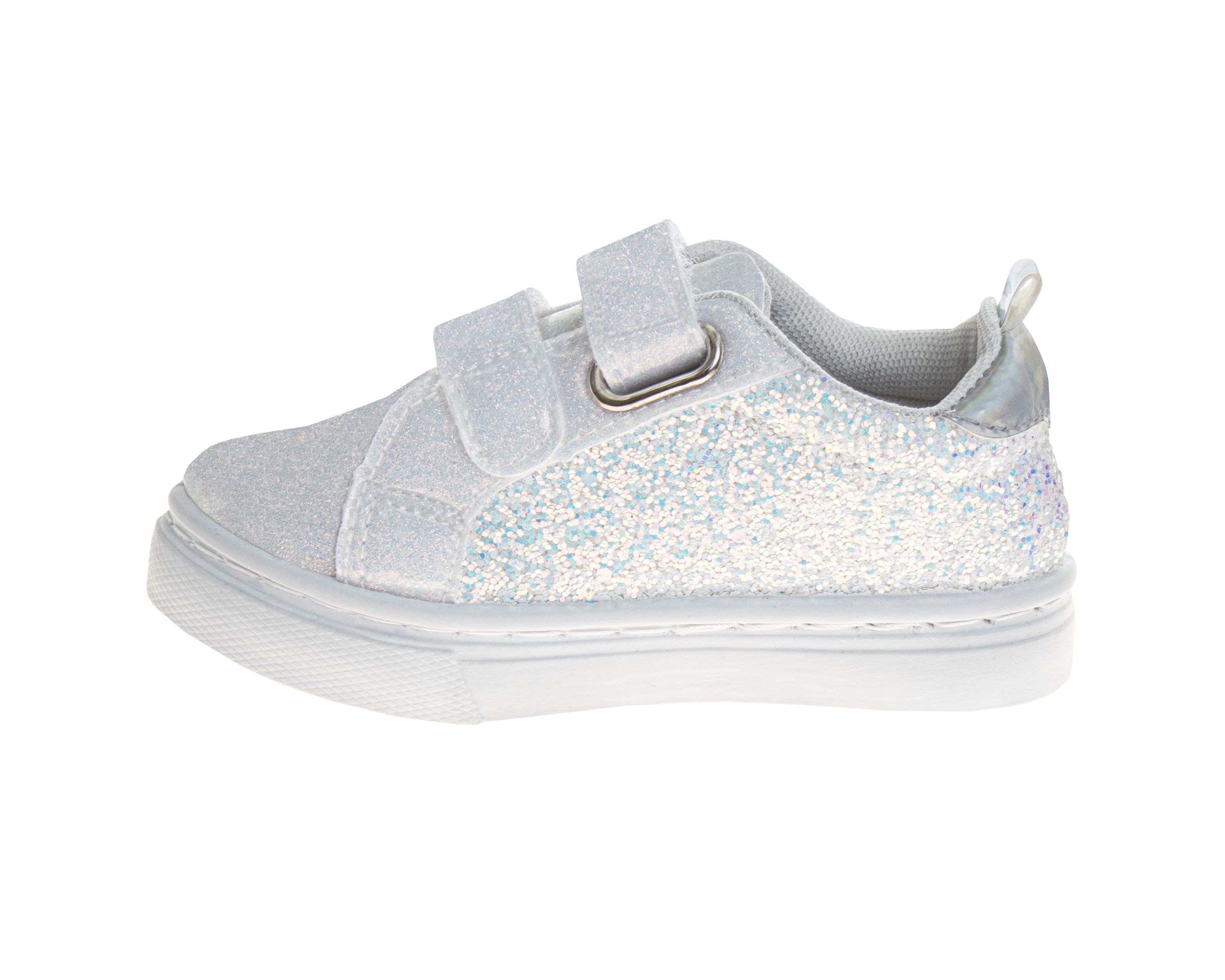 Laura Ashley Girls Hook and Loop Sneakers (Toddler/Little Girls)