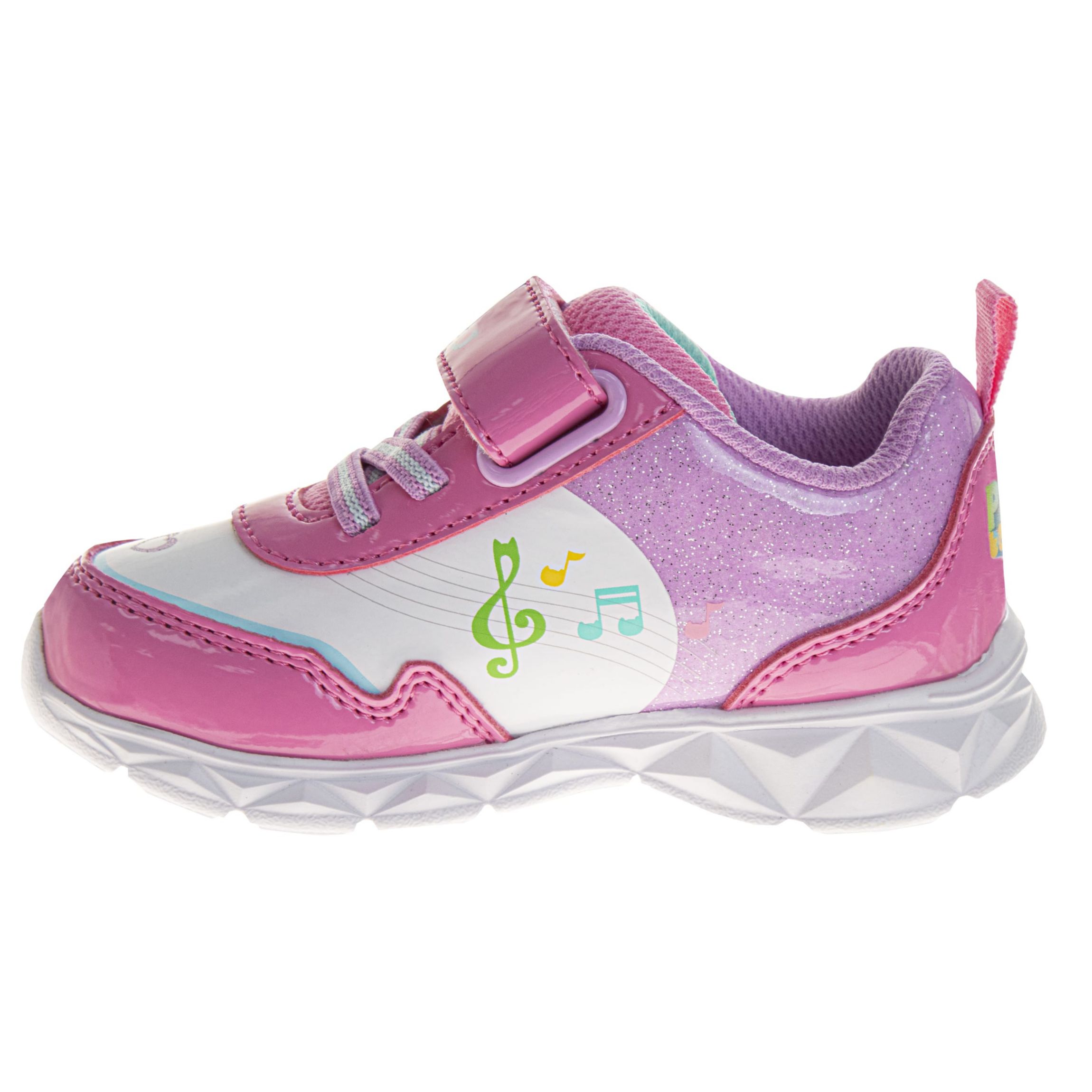 Gabbys Dollhouse Girls Light Up Fashion Sneakers. (Toddler/Little Kids)