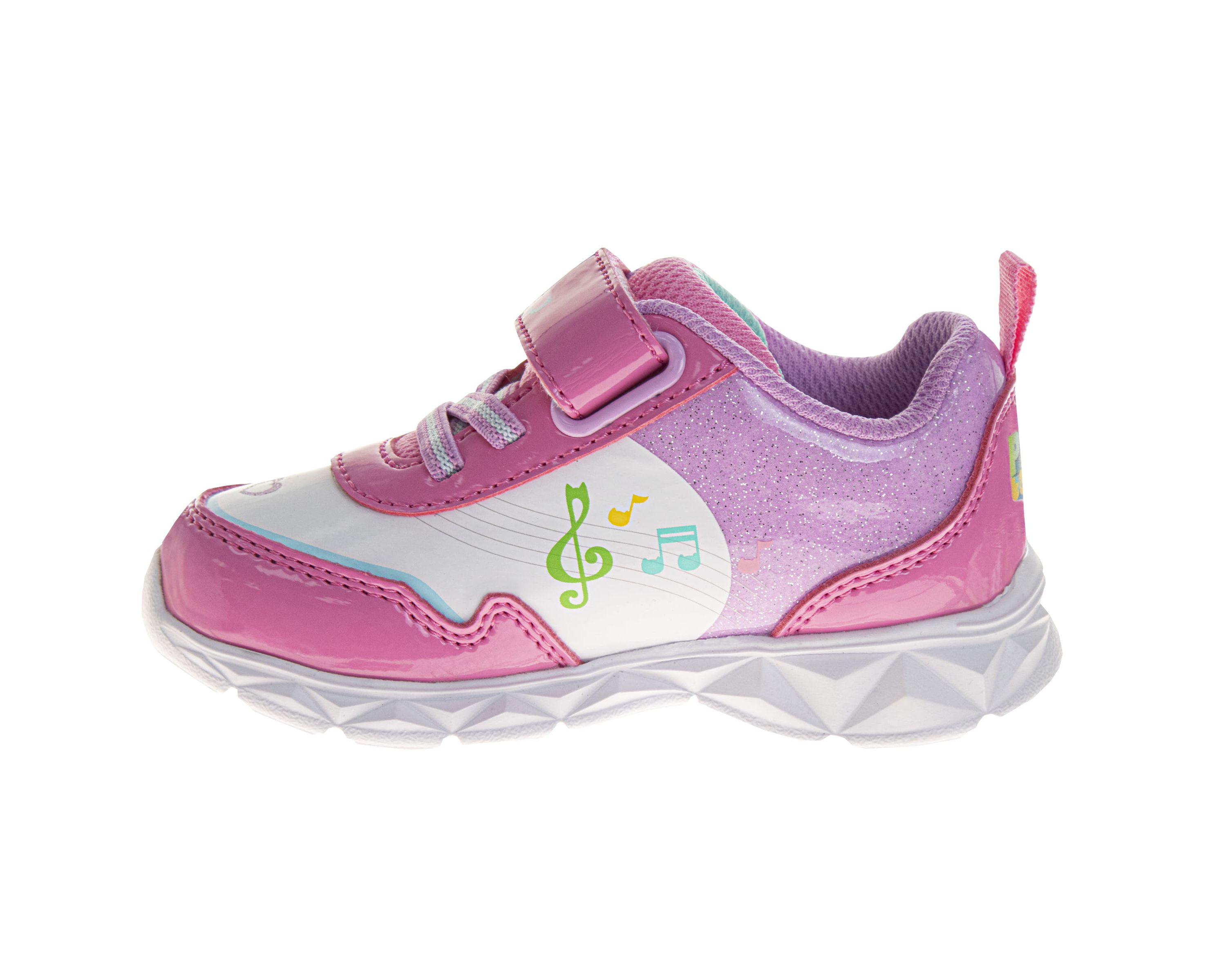 Gabbys Dollhouse Girls Light Up Fashion Sneakers. (Toddler/Little Kids)