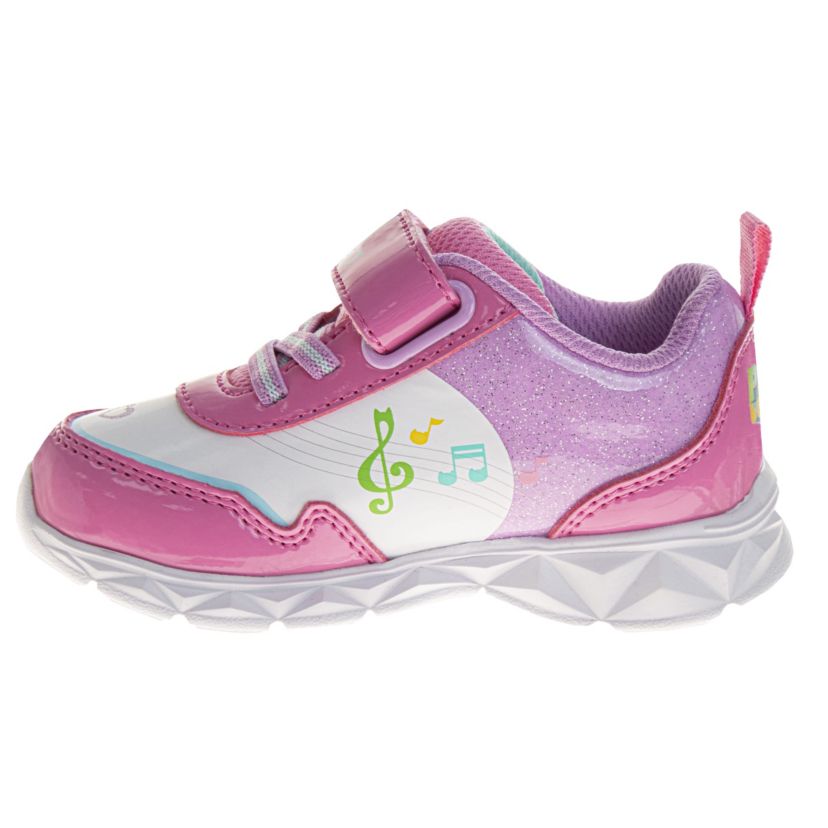Gabbys Dollhouse Girls Light Up Fashion Sneakers. (Toddler/Little Kids)