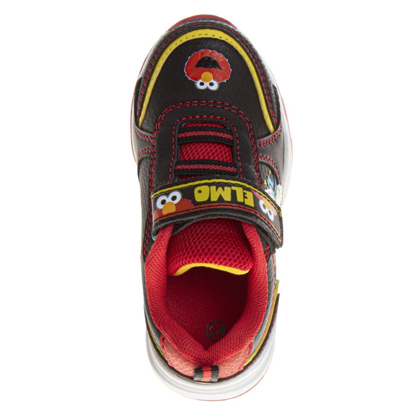 Sesame Street Kids Elmo Hook and Loop Fashion Sneaker. (Toddler/Little Kids)