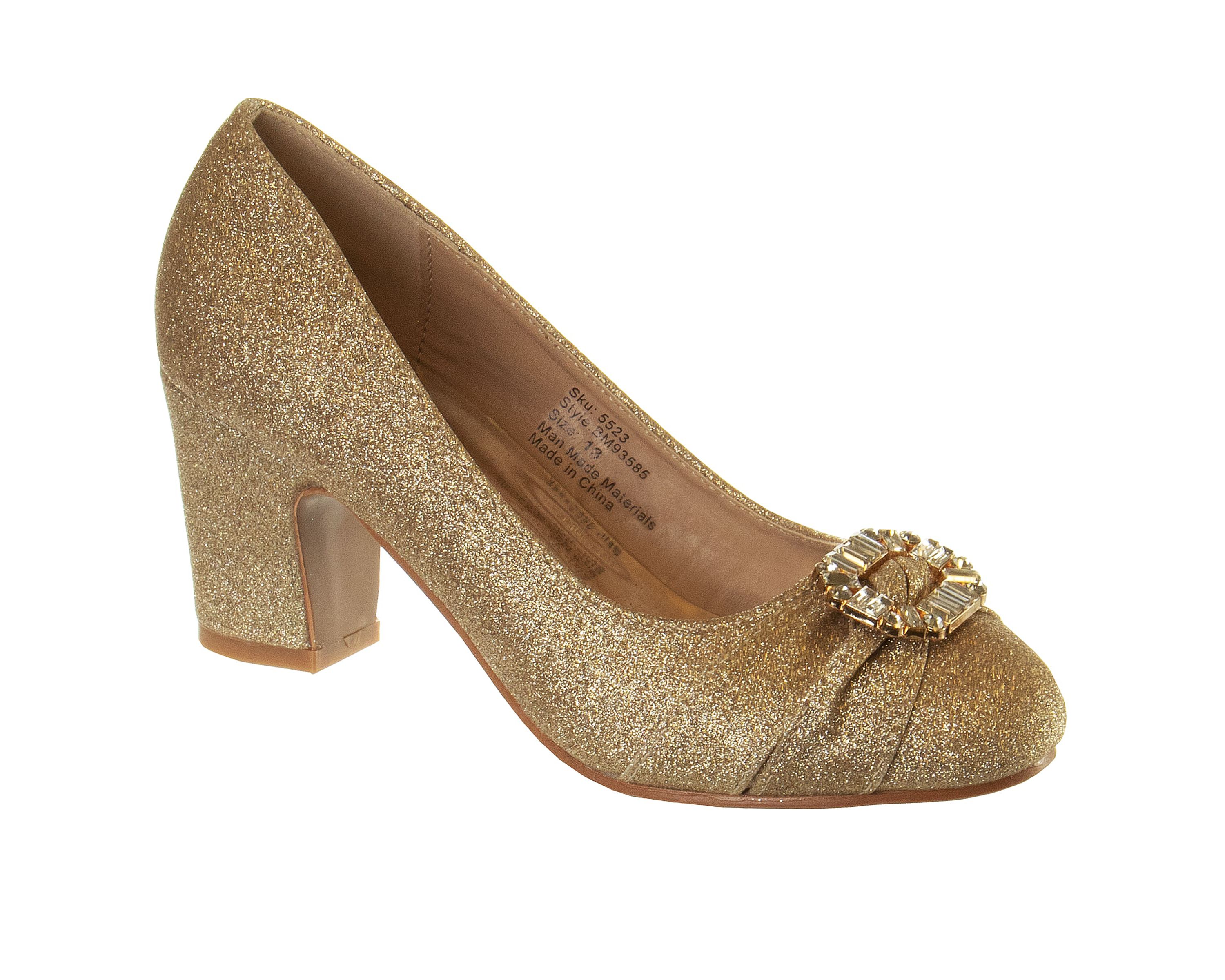 Badgley Mischka Girls Heel Dress Shoes. (Little Kids/Big Kids)