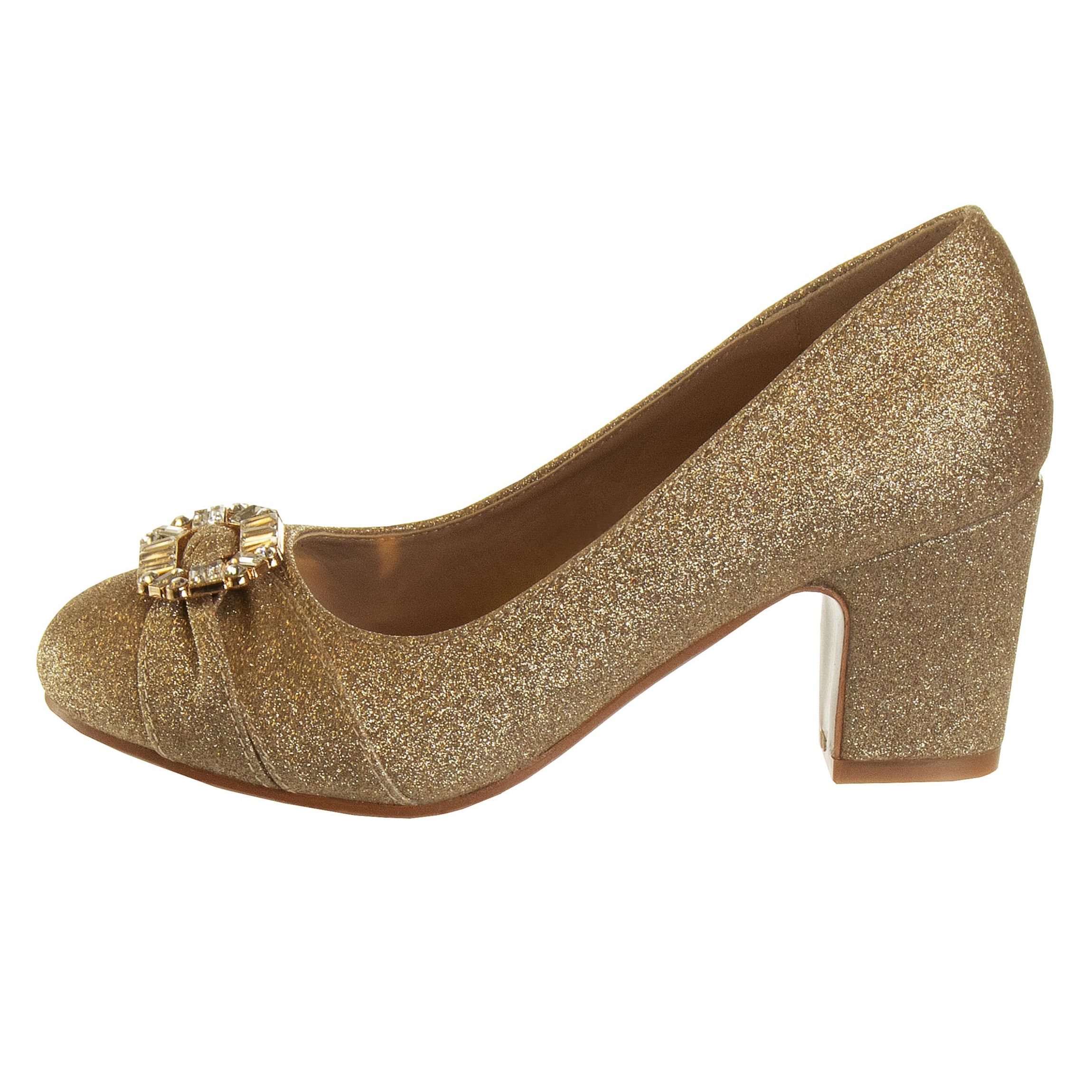 Badgley Mischka Girls Heel Dress Shoes. (Little Kids/Big Kids)
