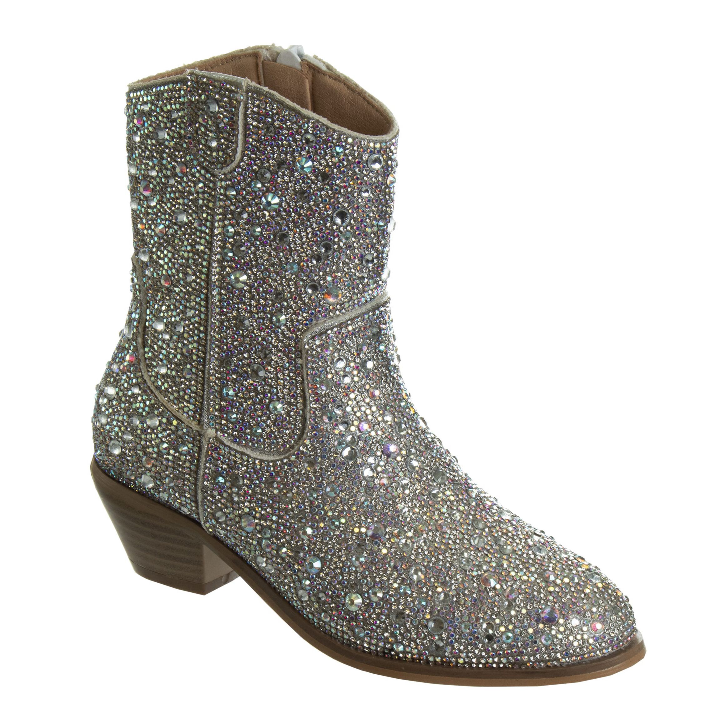 Badgley Mischka Girls Dress Boots (Little Kids/Big Kids)
