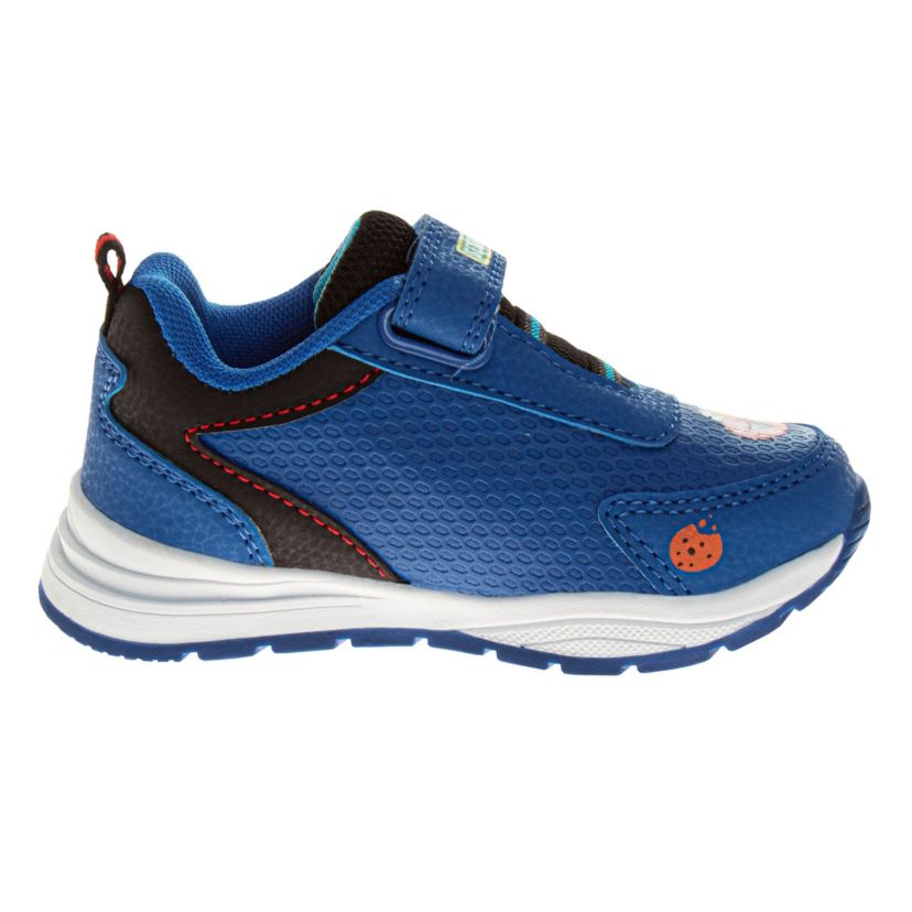 Sesame Street Kids Cookie and Elmo Hook and Loop Fashion Sneaker