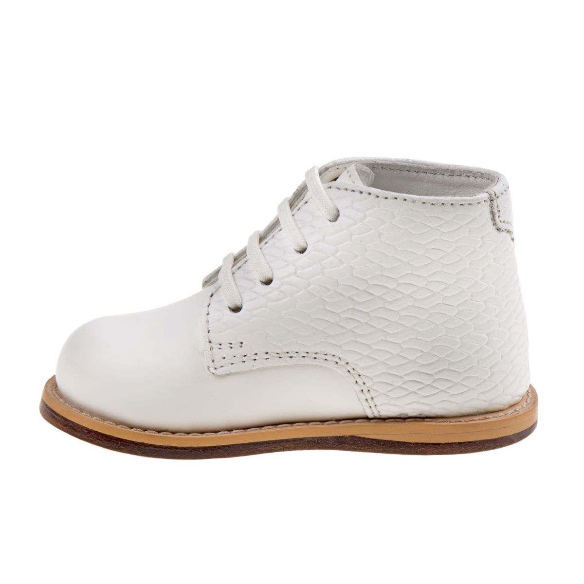 Josmo 8190 Woven Print Toddlers Medium Width Walking Shoes