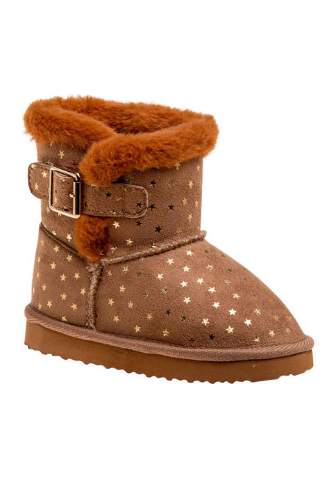 Toddler Girls Dotted Boots