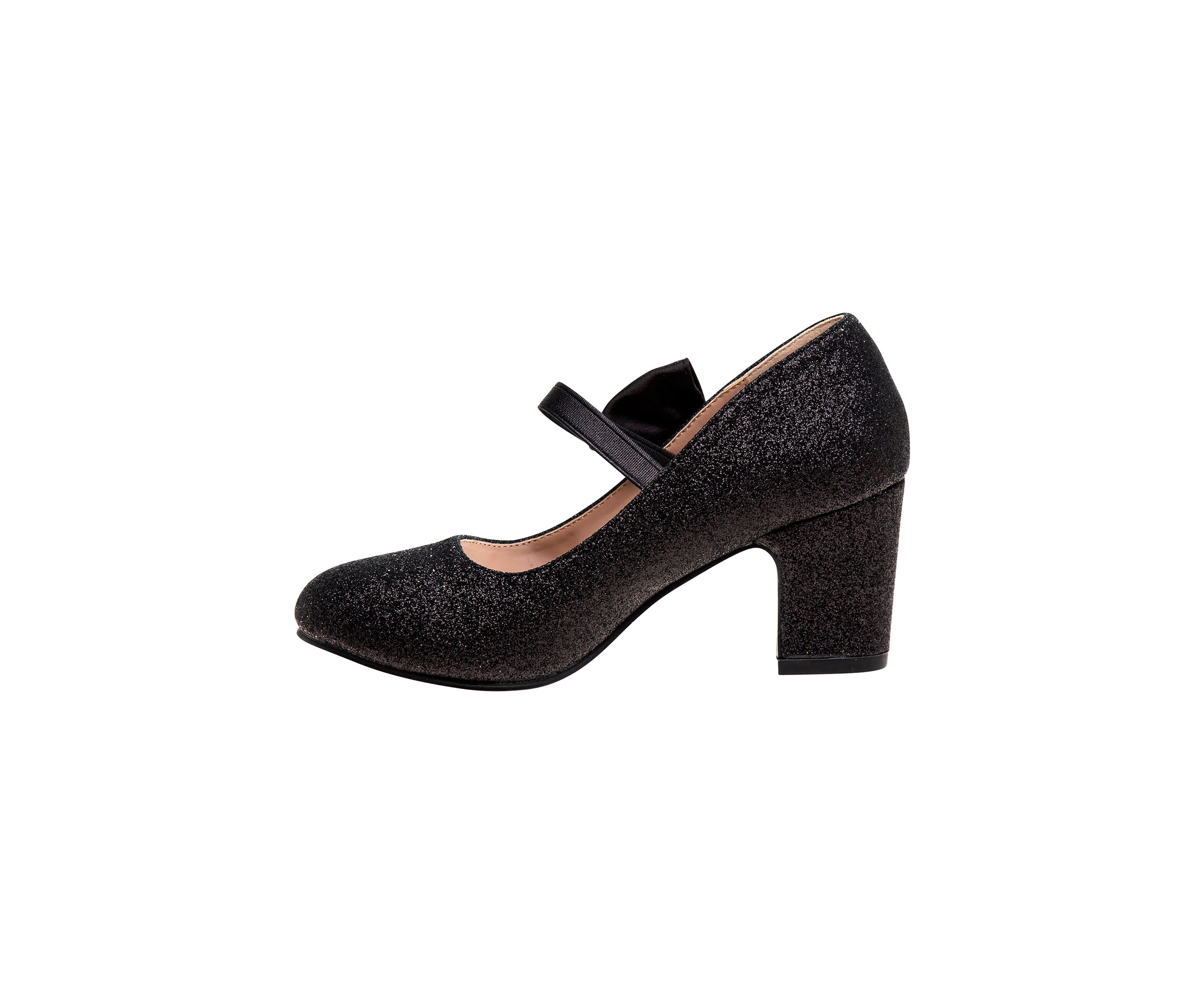Little Kids  Girls Block Heel Dress Shoes