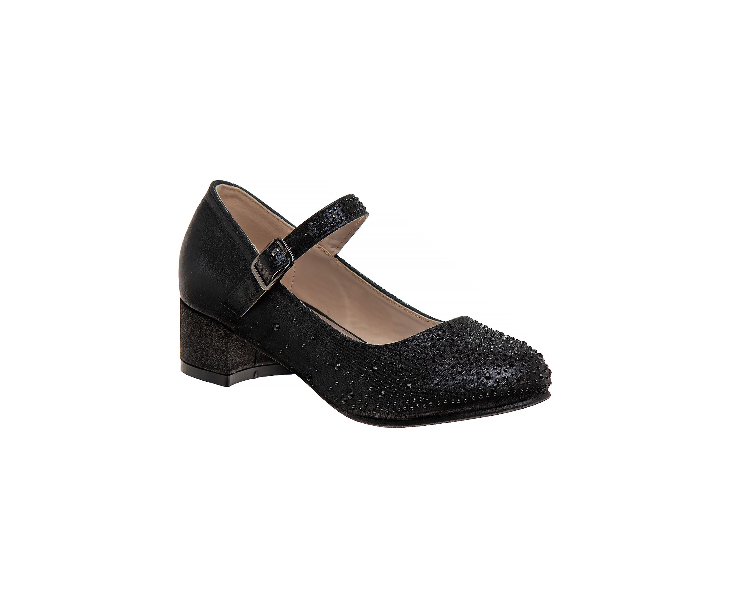 Little Kids  Girls Block Heel Dress Shoes