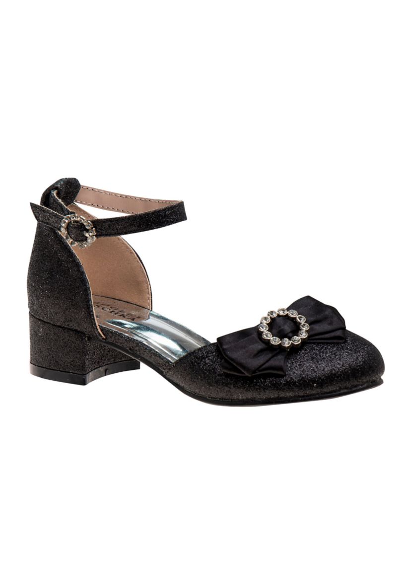 Little Kids  Girls Block Heel Dress Shoes